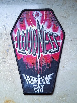 LOUDNESS - HURRICANE EYES -- PATCH / AUFNÄHER -- HEAVY METAL