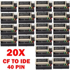 20pcs Compact Flash CF to 3.5 Female 40 Pin IDE Bootable Adapter Converter Card