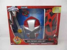 Power Rangers Ninja Steel Ranger Hero Set, Red Action Figure