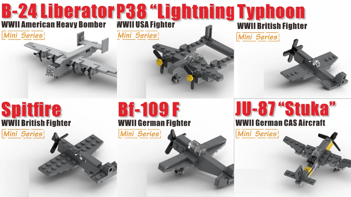 Lego world war 2 planes 2025