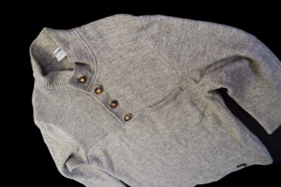 Stapf Trachten Woll Pullover Jancker Oktoberfest Loden Jagd Jope Austria Grau 52