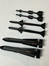 Gi Joe  1983 Sky Striker Missile Set 3d Printed  In Black Arah