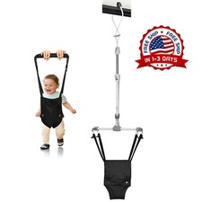 Saltador para beb  con correa ajustable y asiento con abrazadera para puerta NEW