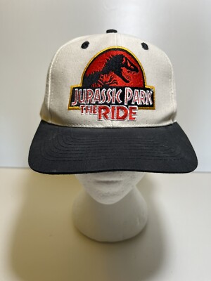 USH Jurassic Park キャップ Amazon.com: Jurassic Park Hat Classic Logo Curved Snapback