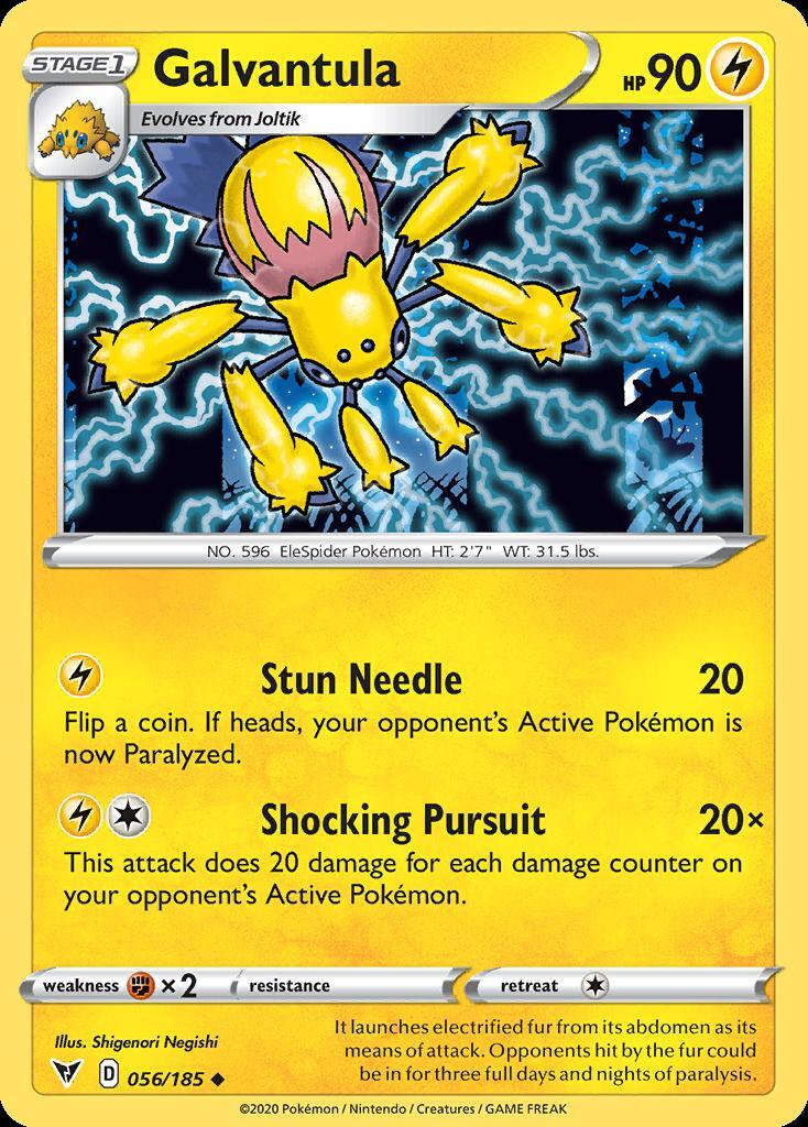 Pokemon Galvantula (56/203) Vivid Voltage LP