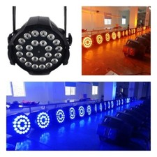 Super Brightness DMX 24X18W 6In1 Rgbwa uv  led par can stage lights