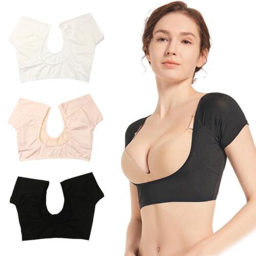 Sweat Pads Women Underarm Armpit Sweat Pad Sports Vest Washable Reusable USS