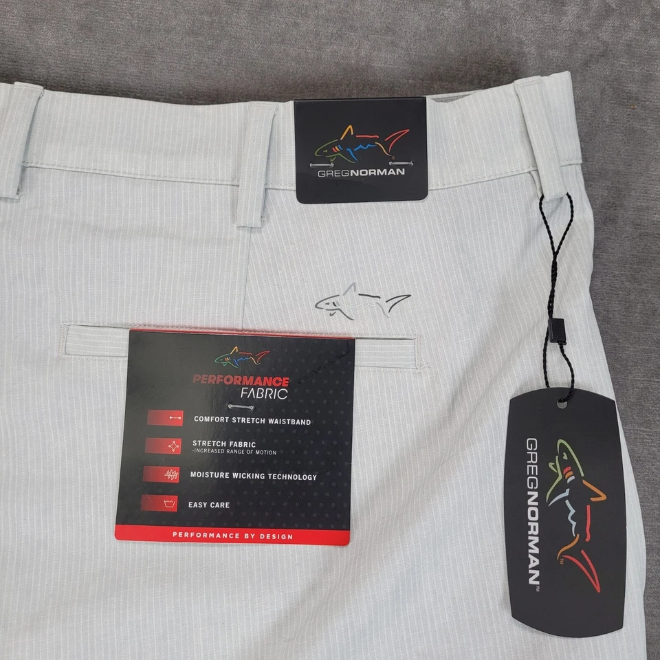 Pantalones Cortos de Golf Greg Norman Ligeros Informales Pantalones Cortos Para Hombre Talla 40 Nuevos Foto 2 de 4