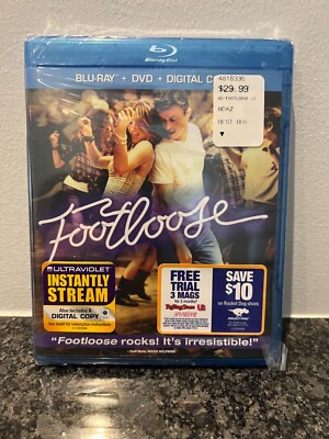 Footloose (Blu-ray/DVD, 2012, 2-Disc Set, Includes Digital Copy UltraViolet)
