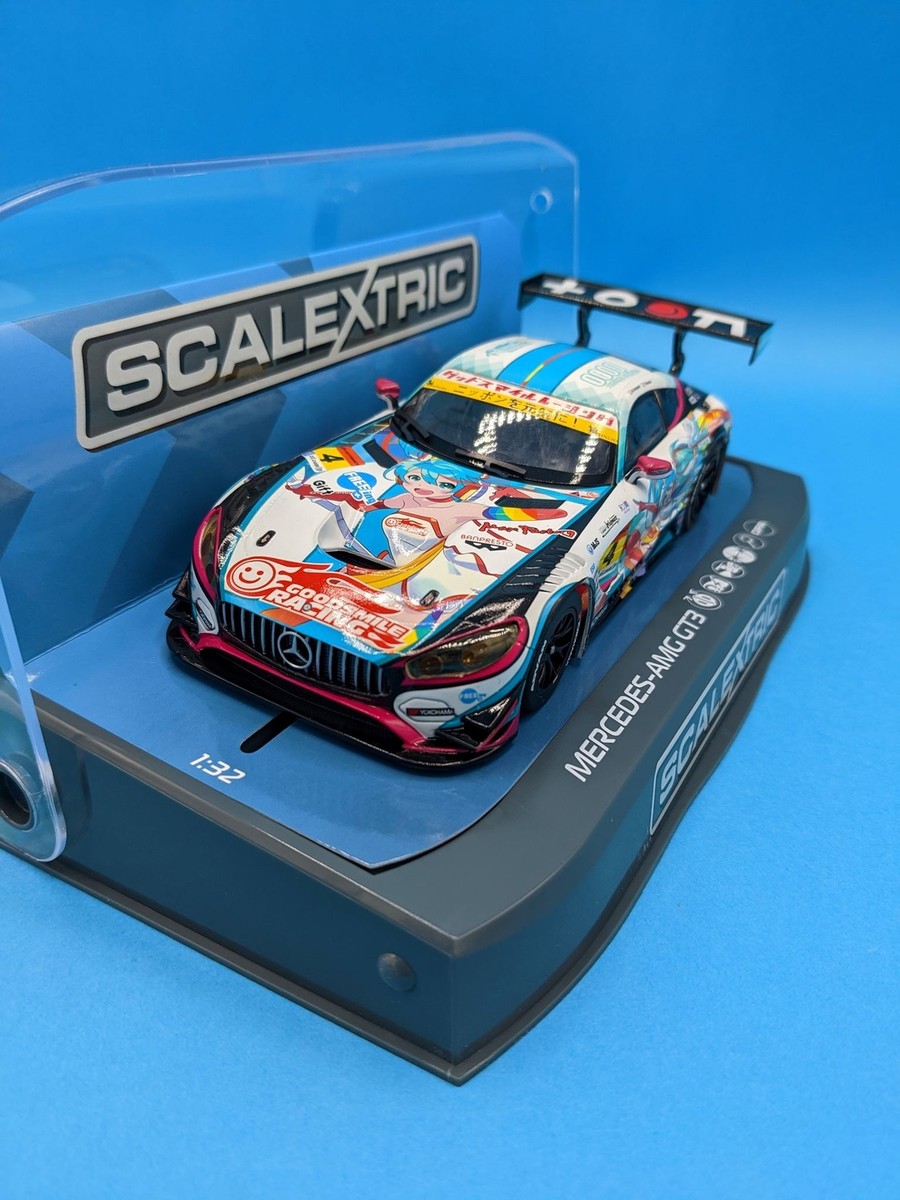 SCALEXTRIC メルセデス-AMG GT3 1:32 初音ミク SCALEXTRIC メルセデス-AMG GT3 1:32 初音ミク - メルカリ