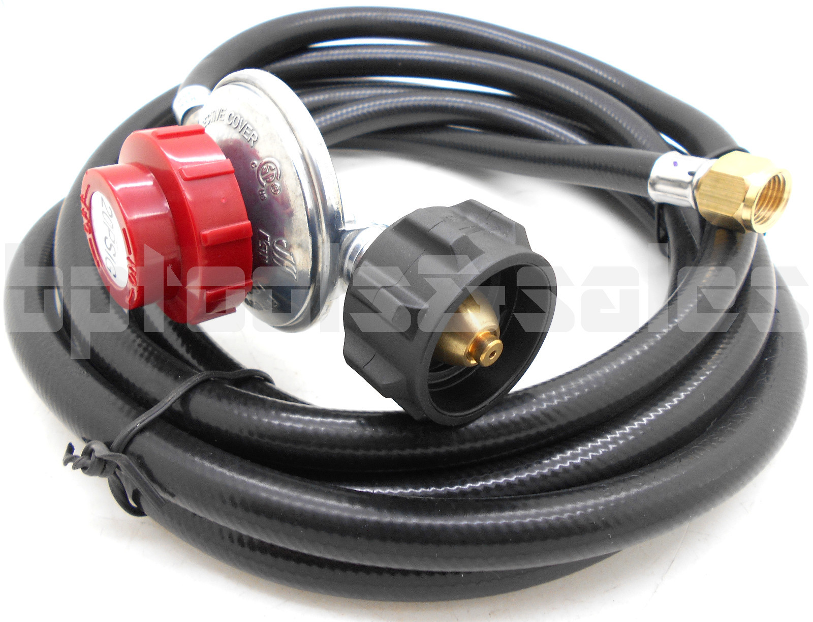 12 Feet Propane Regulator High Pressure LPG Grelly USA