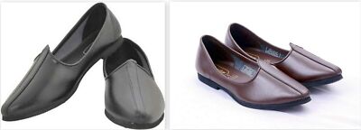 MENS INDIAN PUNJABI BATA JALSA LEATHER  shoes black, brown free shipping