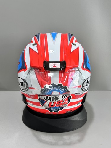 Arai Rx7x Hayden Motorcycle Red Full Helmet Riding Full Face Helmet Universal - Picture 5 of 13