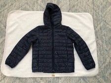 Gap Kids Lightweight Water resistant Hooded Zip Up Puffer Jacket Medium