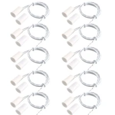 10Pcs RC-33 NC Recessed Wired Door Contact Sensor Alarm Magnetic Reed Switch USA