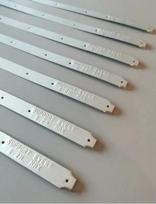 Scaffold Metal Board End Branded unbranded plain (10 pack)