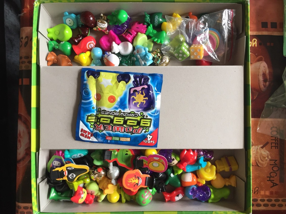 gogos crazy bones bundle (69 figures, game board and collectors