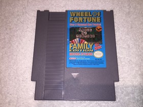 Wheel of Fortune - Family Edition (Nintendo Entertainment System, 1990) NES Nice