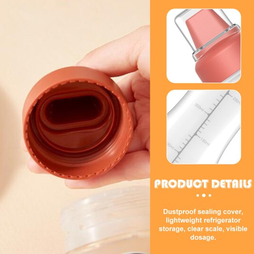 5-hole Seasoning Storage Jar Empty Squeeze Bottle Sauce Ketchup Bottle - Picture 2 of 12