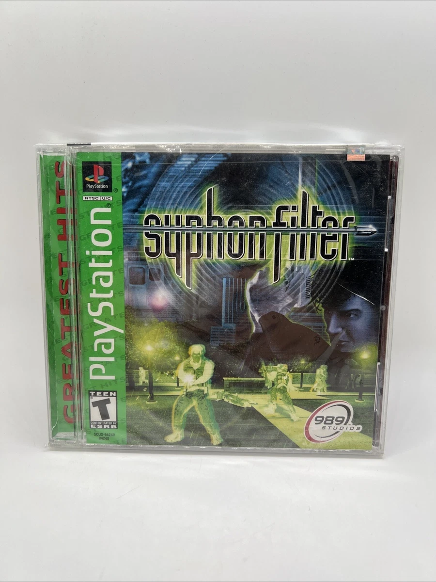 Syphon Filter PS1 Complet PAL FR Sony PlayStation 1 PSX