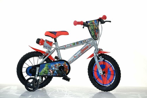 CHILD BIKE AVENGERS 14 GREY BOY 95-127 