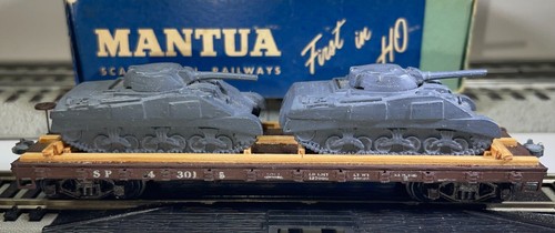MANTUA HO - Escala 40’ S.P. #43015 - Coche transportador de tanque hecho a medida | Zustand: Used