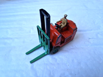 VINTAGE 1960'S DINKY TOYS 401 COVENTRY CLIMAX FORK LIFT TRUCK DIECAST MODEL 14C