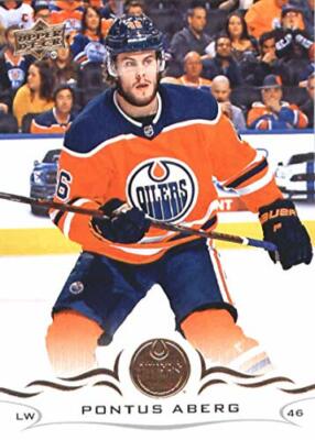 2018-19 Upper Deck Series 1 #73 Pontus Aberg - Edmonton Oilers