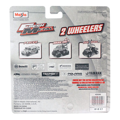 Maisto Fresh Metal 2 Wheelers Honda CBR 600 Die Cast for sale 