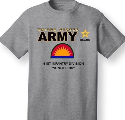 41.ST INFANTRY DIVISION* JUNGLEERS*EMBLEM*SHIRT*ARMEE OFFIZIELL LIZENZIERT - Bild 1 von 7