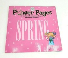 Me  My Big Ideas SPRING Power Pages Instant Scrapbook Pages Seasons DIY Craft