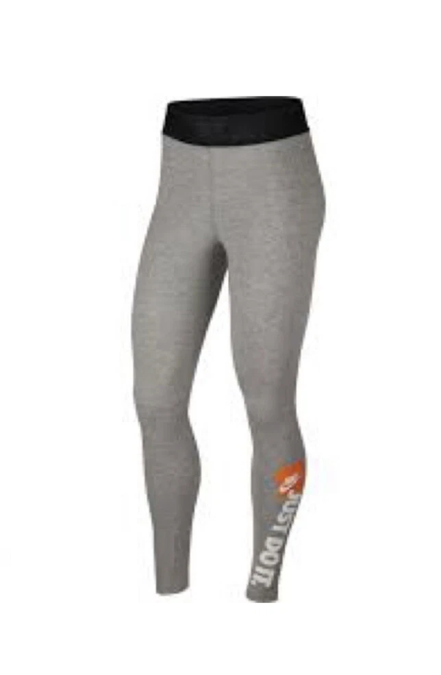 grey nike just do it leggings