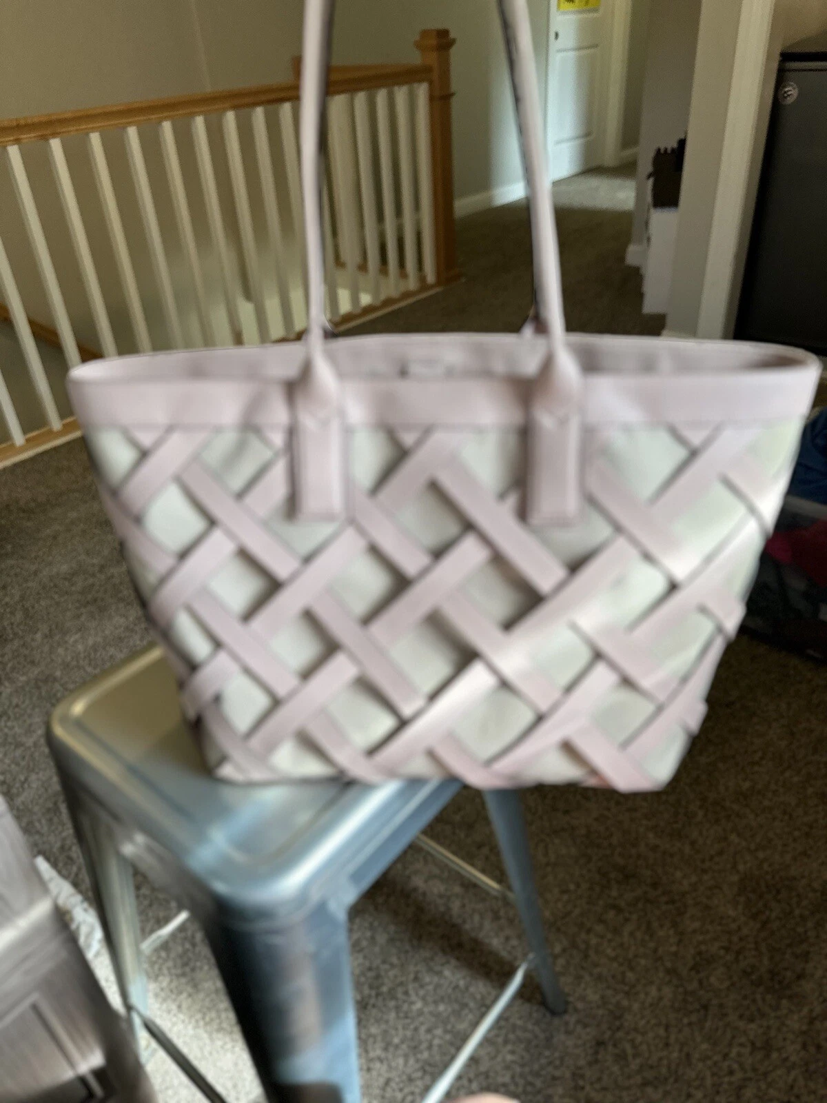 BORSA A TRACOLLA GRANDE TOTE NUOVA CON ETICHETTE MICHAEL KORS SIENNA in tela pelle