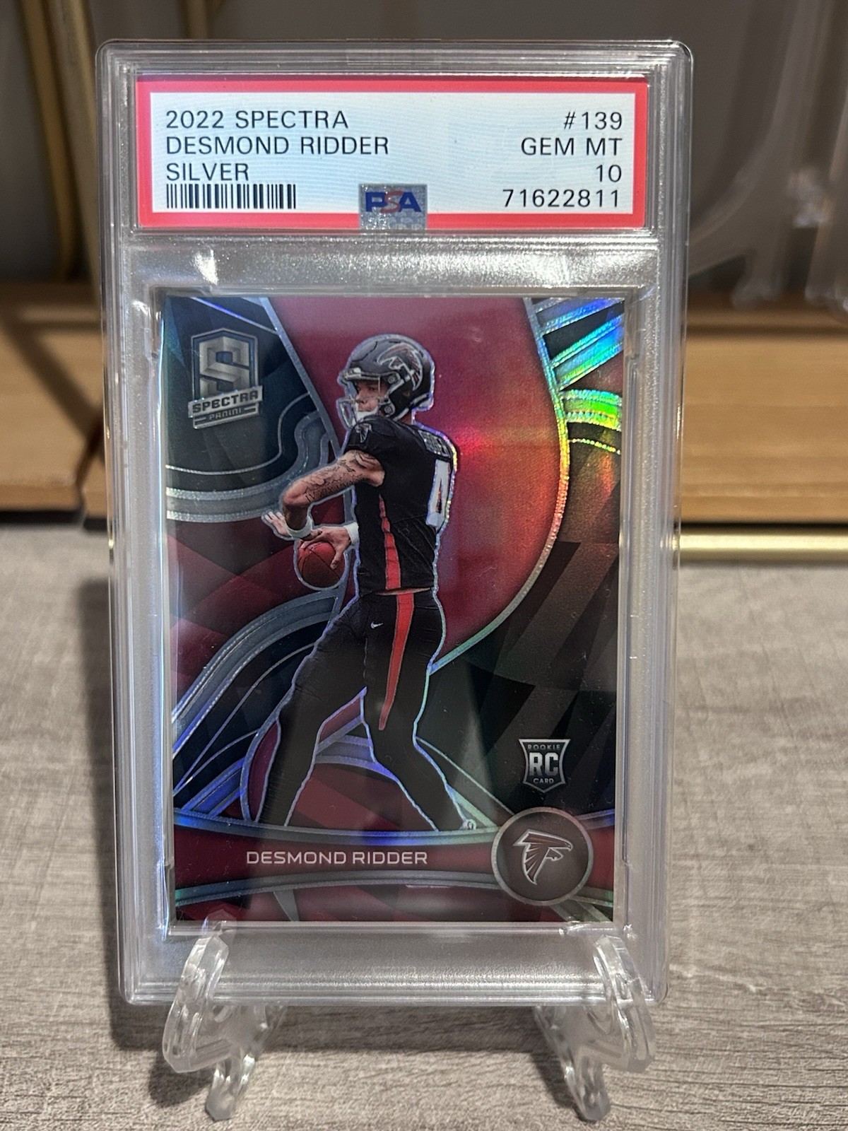 Desmond Ridder Panini Spectra #139 Silver