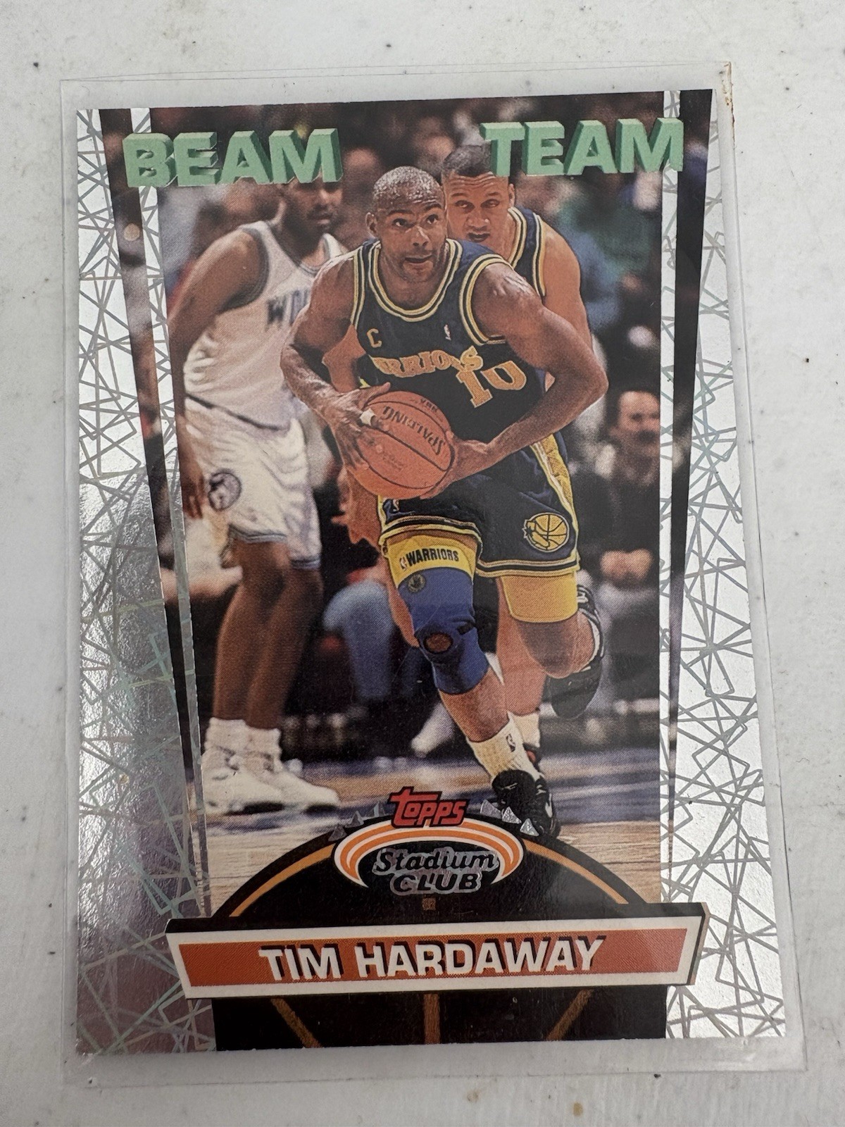 1992-93 Topps Stadium Club - Beam Team Tim Hardaway #14 Members Only