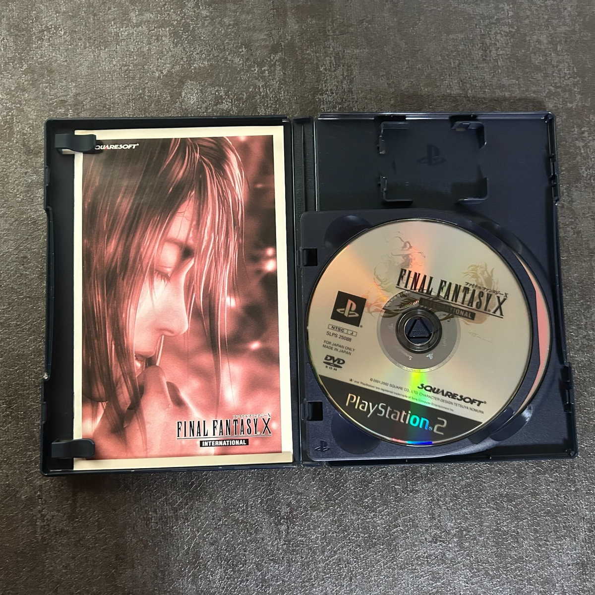 USED Final Fantasy X International PS2 Japanese version English