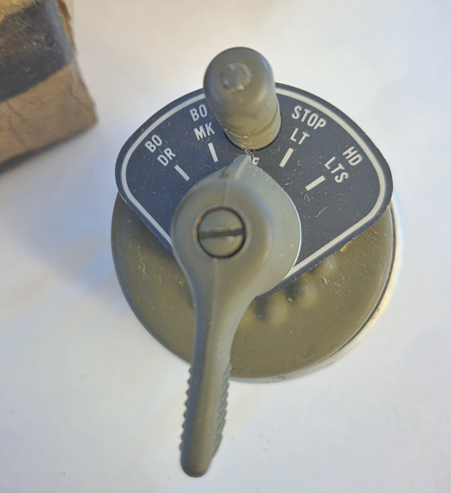 Delco Remy Rotary Light Switch WW2 Ford GPW GPA Willys MB Jeep G503 CCKW DUKW 