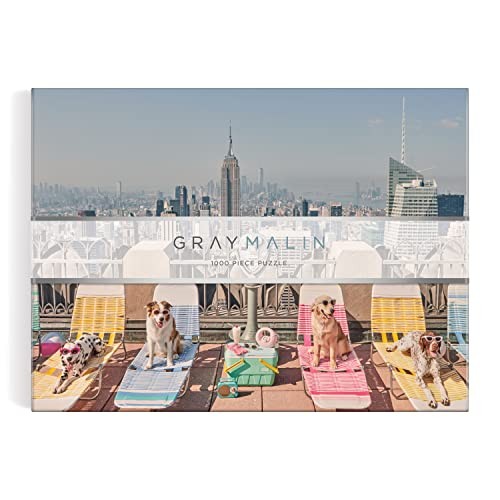 Galison - Gray Malin The Dogs Of New York City 1000 Piece Puzzle - Jig - G245Z-image