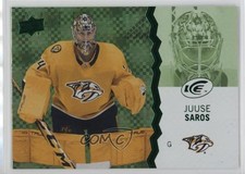 2023-24 Upper Deck Ice Green Juuse Saros #50 14hk