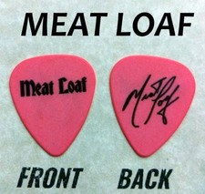 MEAT LOAF Meatloaf novelty signature guitar pick  (Q-K9)a