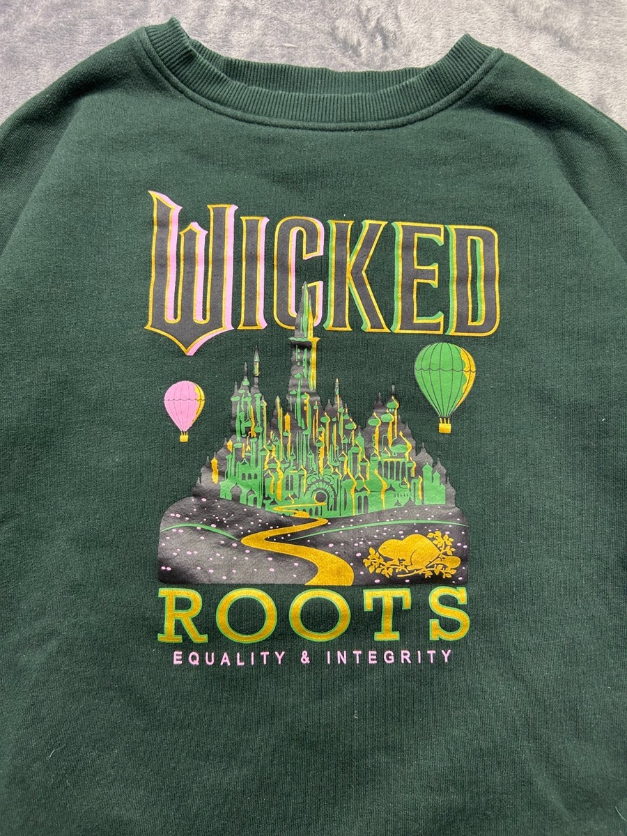 ROOTS x WICKED OZ Crewneck Youth XXL (13-14)  Adult M Canada Limited Edition View 4
