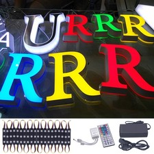 5050 SMD 3 LED RGB Injection Module Light Club Store Front Window Sign Lamp IP65