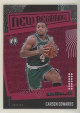 2019-20 Panini Status Tmall New Beginnings Red Carsen Edwards #5 0r08