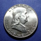 1953 Franklin Half  Near Ch. BU