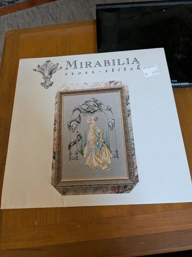 Rare 1994 Cross stitch chart only Mirabilia The Rose of Sharon UNUSED