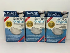 NAVAGE Original Saltpods Three Pack 3 Original Salt Pod 30 Packs 90 Saltpods NEW