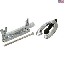 Professional Grade 45-degree Flaring Tool Set - Perfect For 316 To 58 Tubing