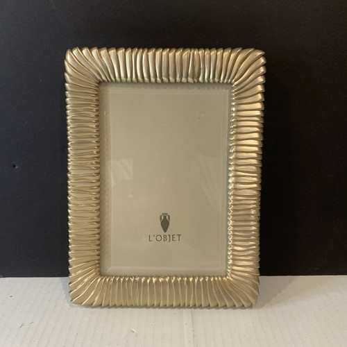 L’Objet Picture Frame, Deco Ray Gold 4X6