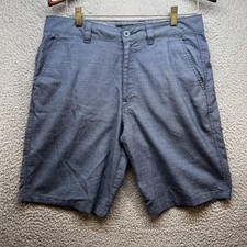 ONeill Shorts Mens 32 Blue Hybrid Chino Walkshort Polyester Viscose Stretch