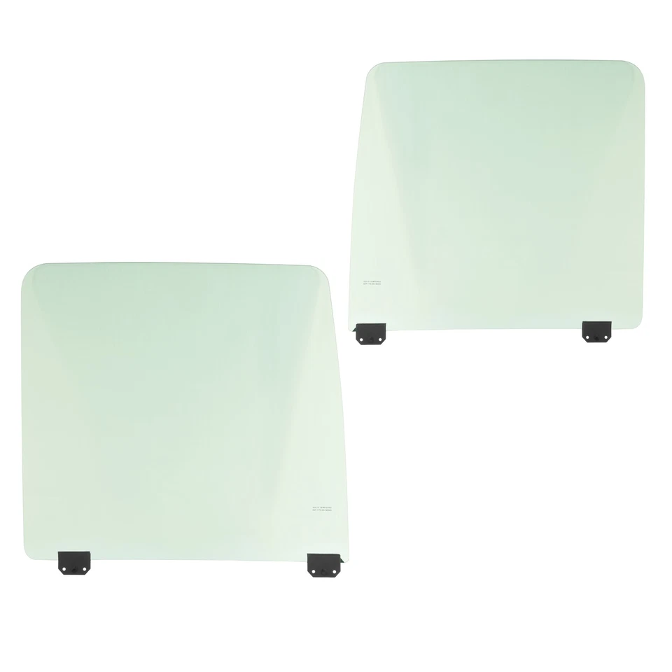 For 99-12 Ford F250/F350/F450/F550/F650/F750 Crew Cab Rear Door Glass LH+RH Pair - Изображение 3 из 4